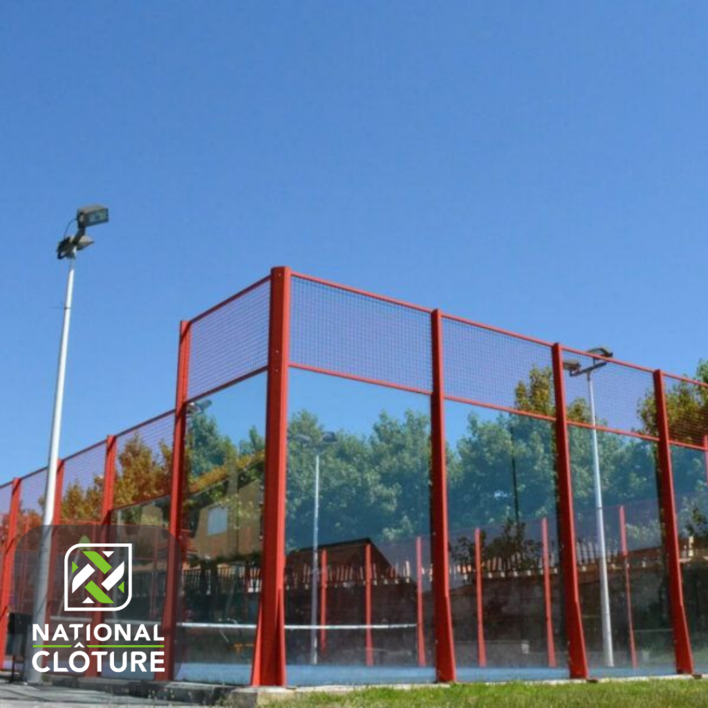 clôture pour padel